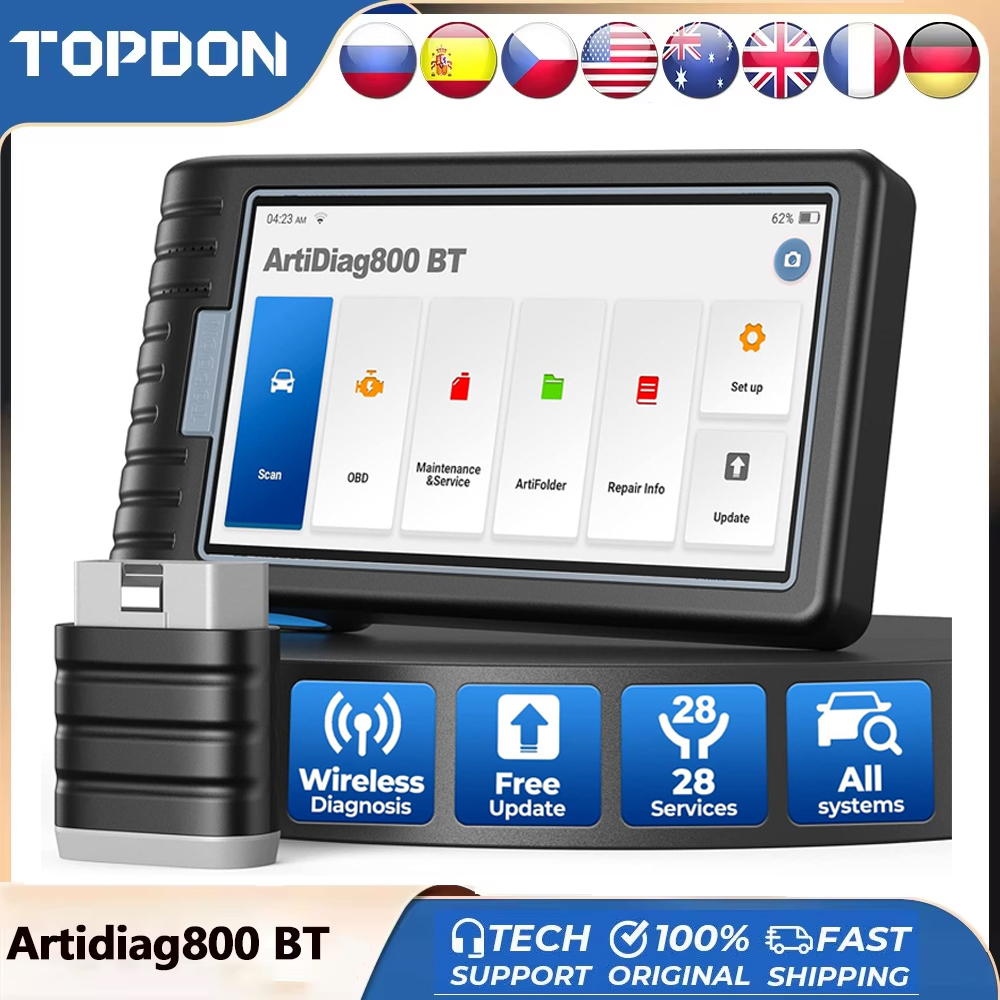 Topdon Tc001 Thermal Camera - TOPDON ArtiDiag800 BT Car Diagnostic Tool