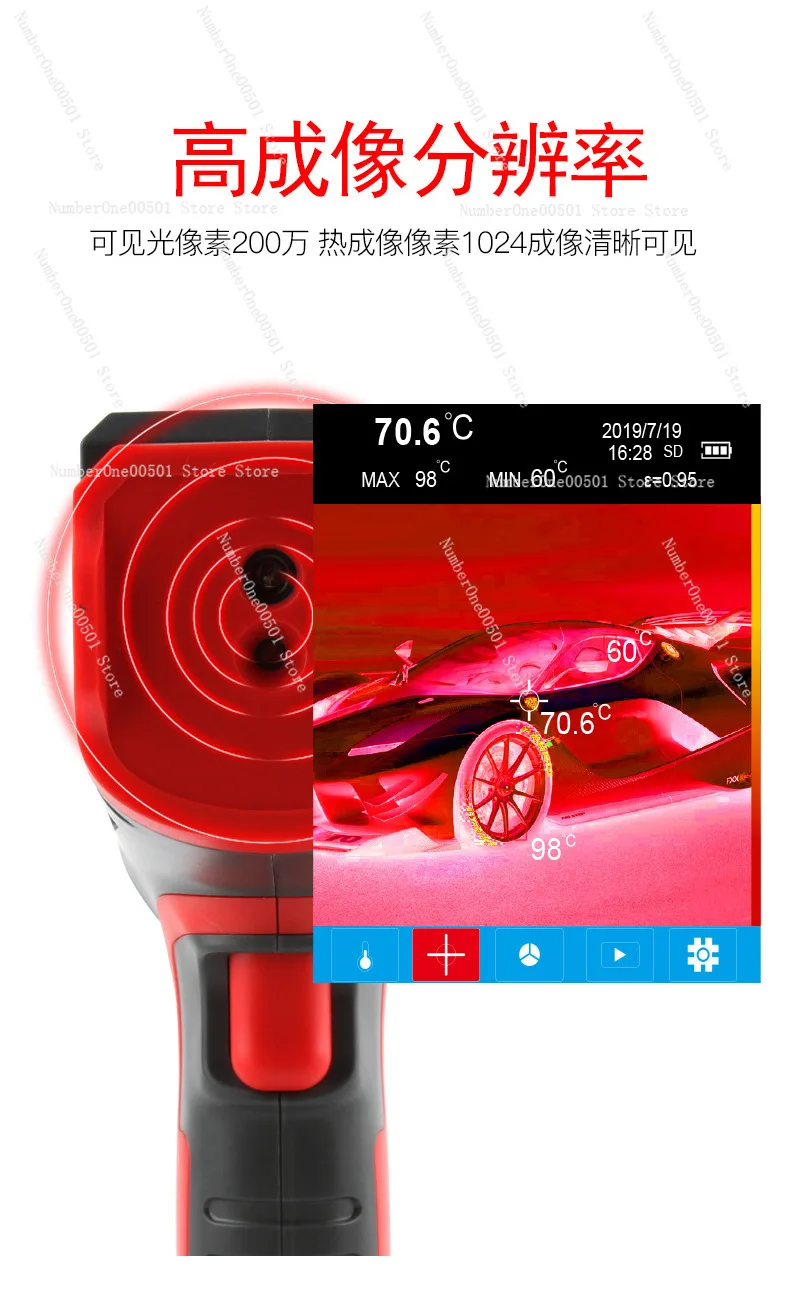 For Industrial Inspection NF-5 - Nf 521 Thermal Imaging Camera ulasan dan harga