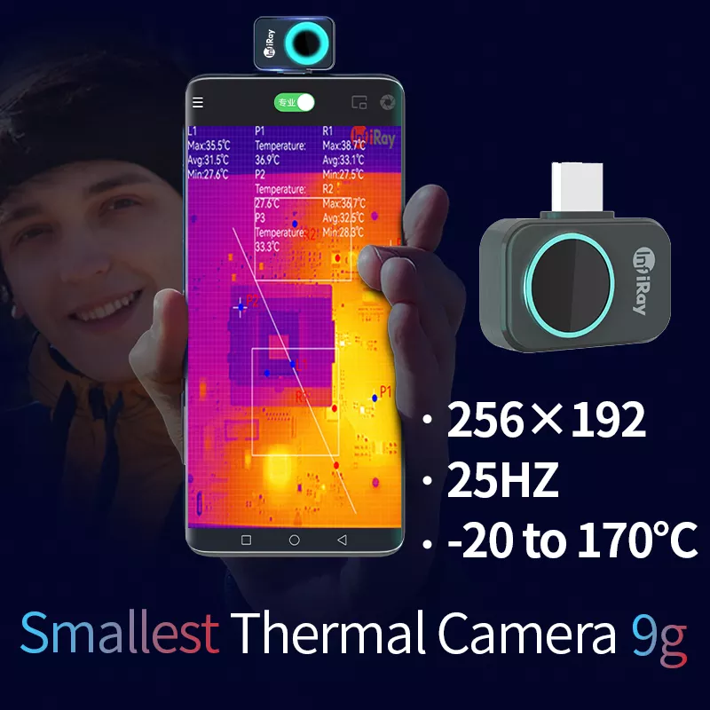 InfiRay P2  Infrared Thermal I - Nf 521 Thermal Imaging Camera ulasan dan harga