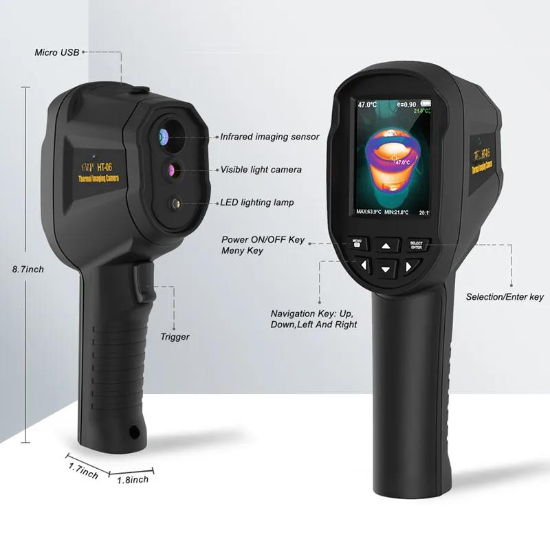 HT-06 256x192 Pixels WIFI Ther - Thermal Imaging Camera 256X192 ulasan dan harga